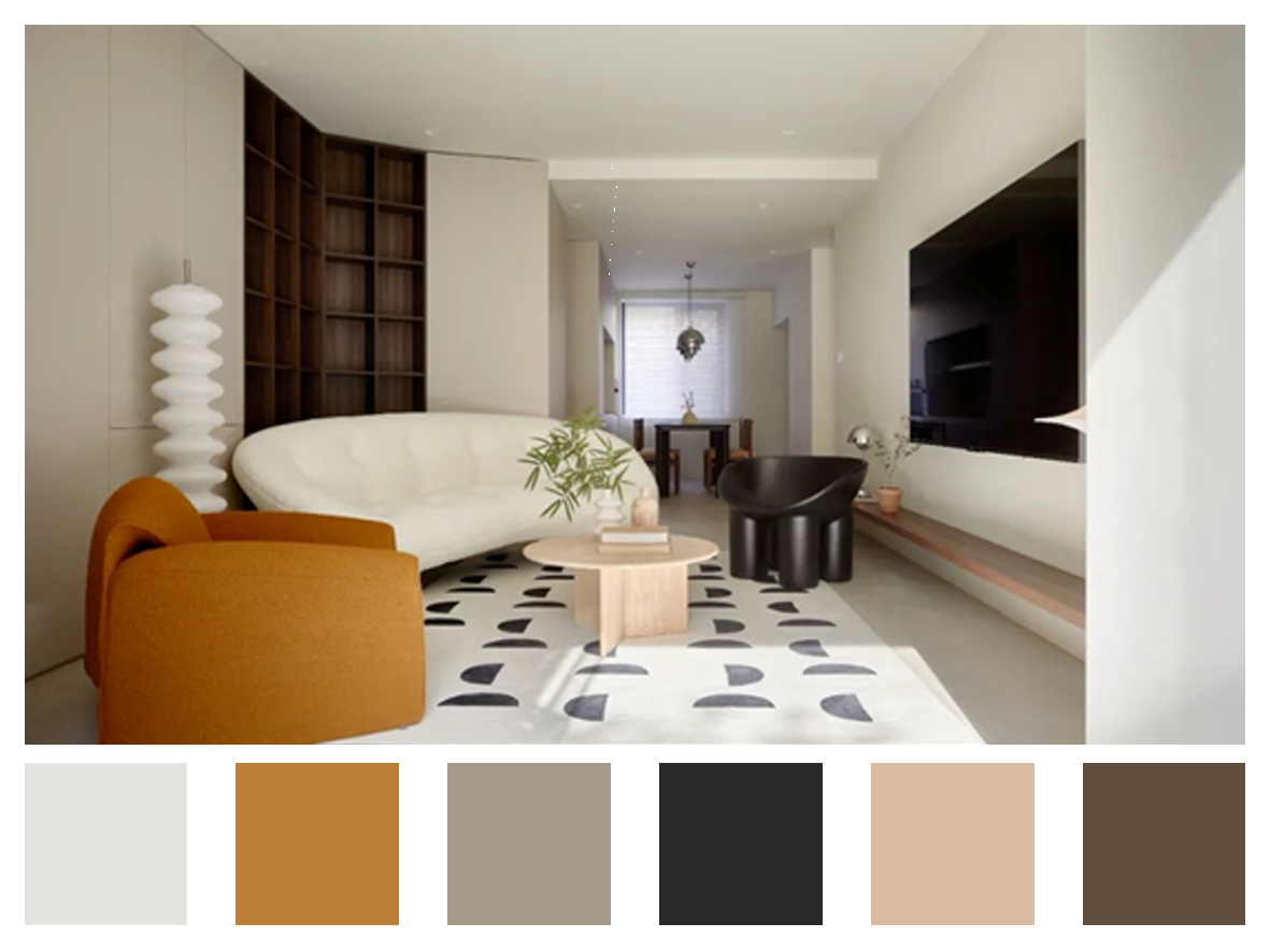 氛圍捕手丨前沿家私搭配時(shí)尚布設(shè)，渲染美女警察ins風(fēng)美宅