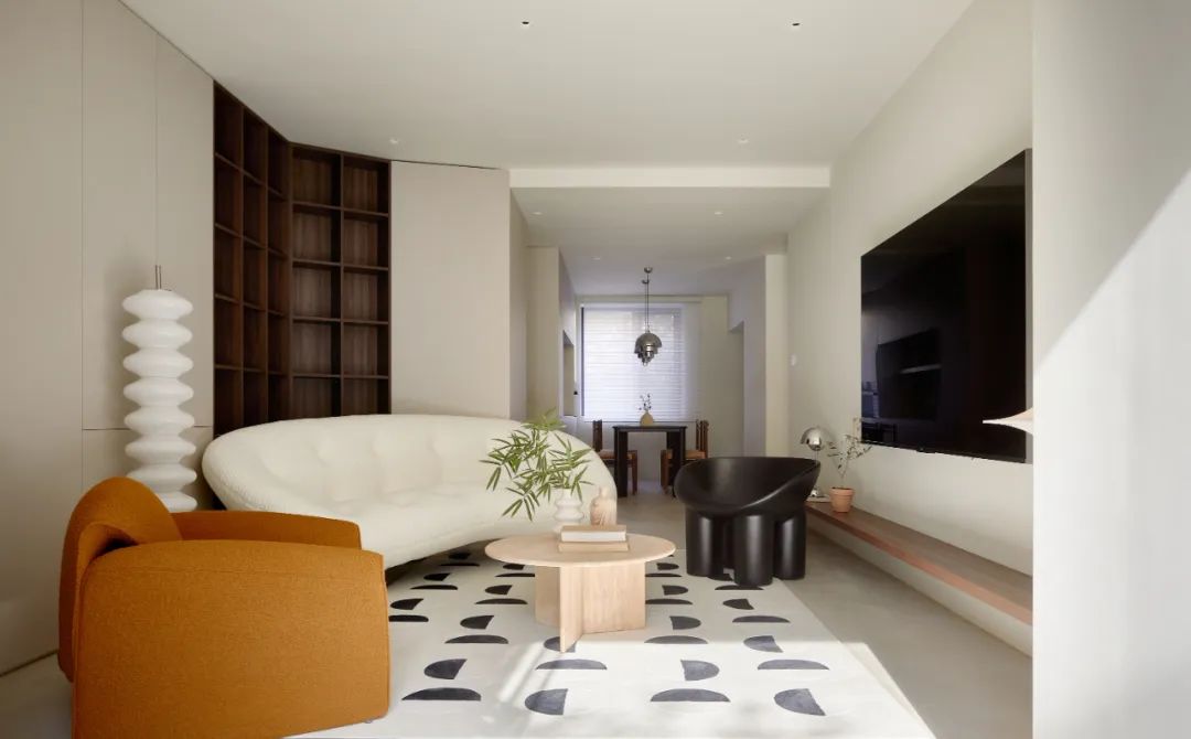 氛圍捕手丨前沿家私搭配時(shí)尚布設(shè)，渲染美女警察ins風(fēng)美宅