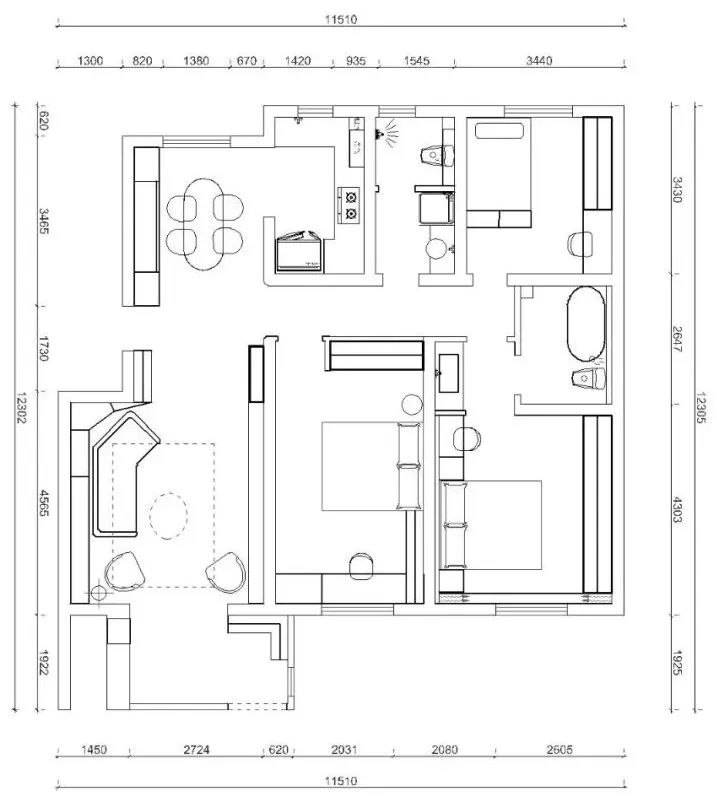 氛圍捕手丨前沿家私搭配時(shí)尚布設(shè)，渲染美女警察ins風(fēng)美宅