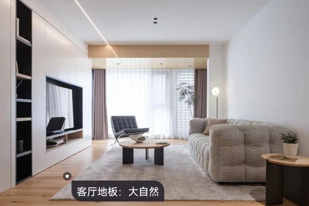 空間規劃師丨色彩層次映射功能變化，刪繁就簡的輕盈自宅