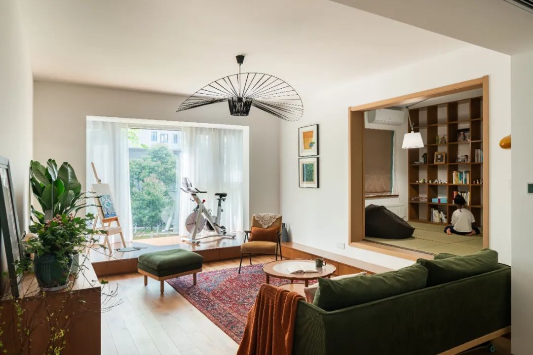 空間規劃師丨色彩層次映射功能變化，刪繁就簡的輕盈自宅