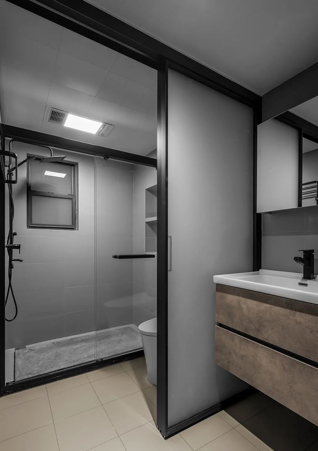 1人1貓隨心住，豐盈黑白簡約，潮酷boyの雅痞居