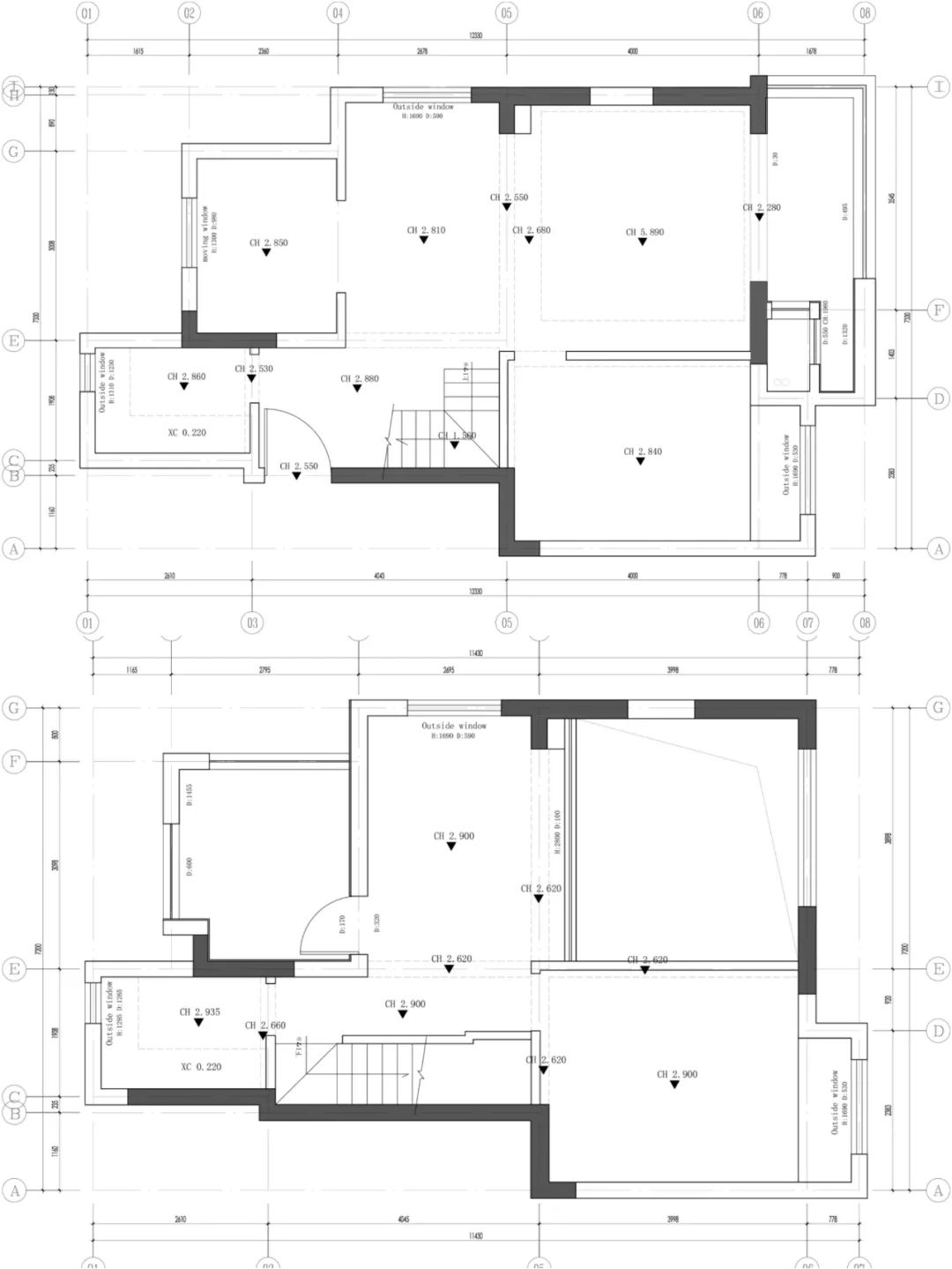復(fù)式房必看丨樓梯下做玄關(guān)柜+次臥改成閱讀角，豪宅范