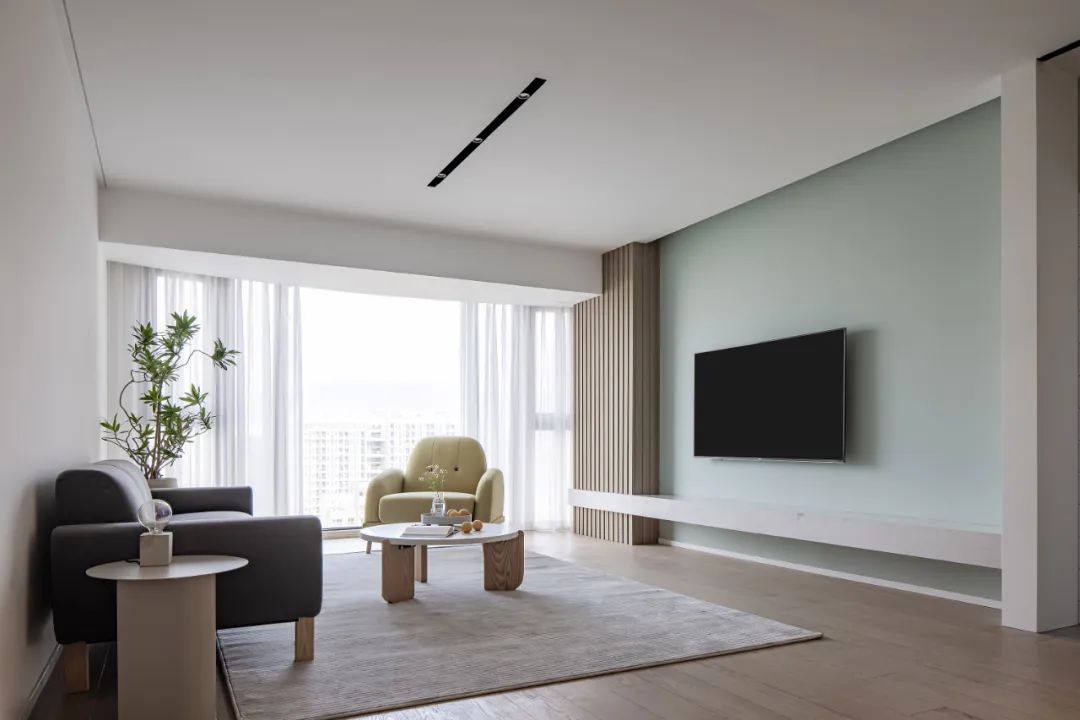 80后男人玩起浪漫，陽臺書房+LDK純凈悠閑，寵妻天花板！