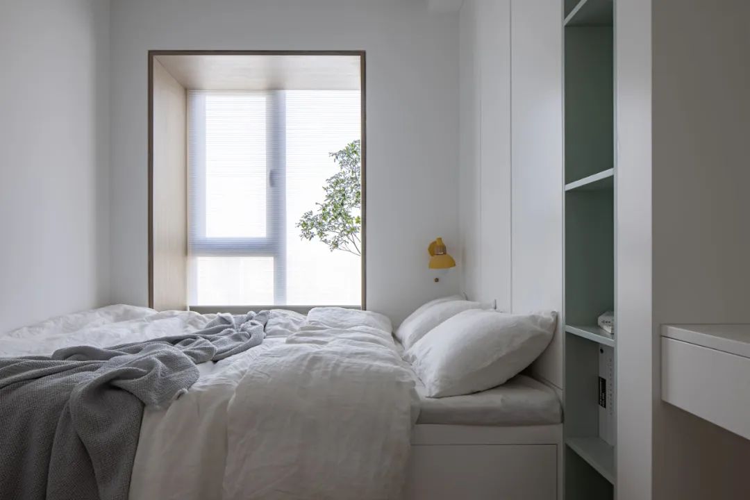 80后男人玩起浪漫，陽臺書房+LDK純凈悠閑，寵妻天花板！