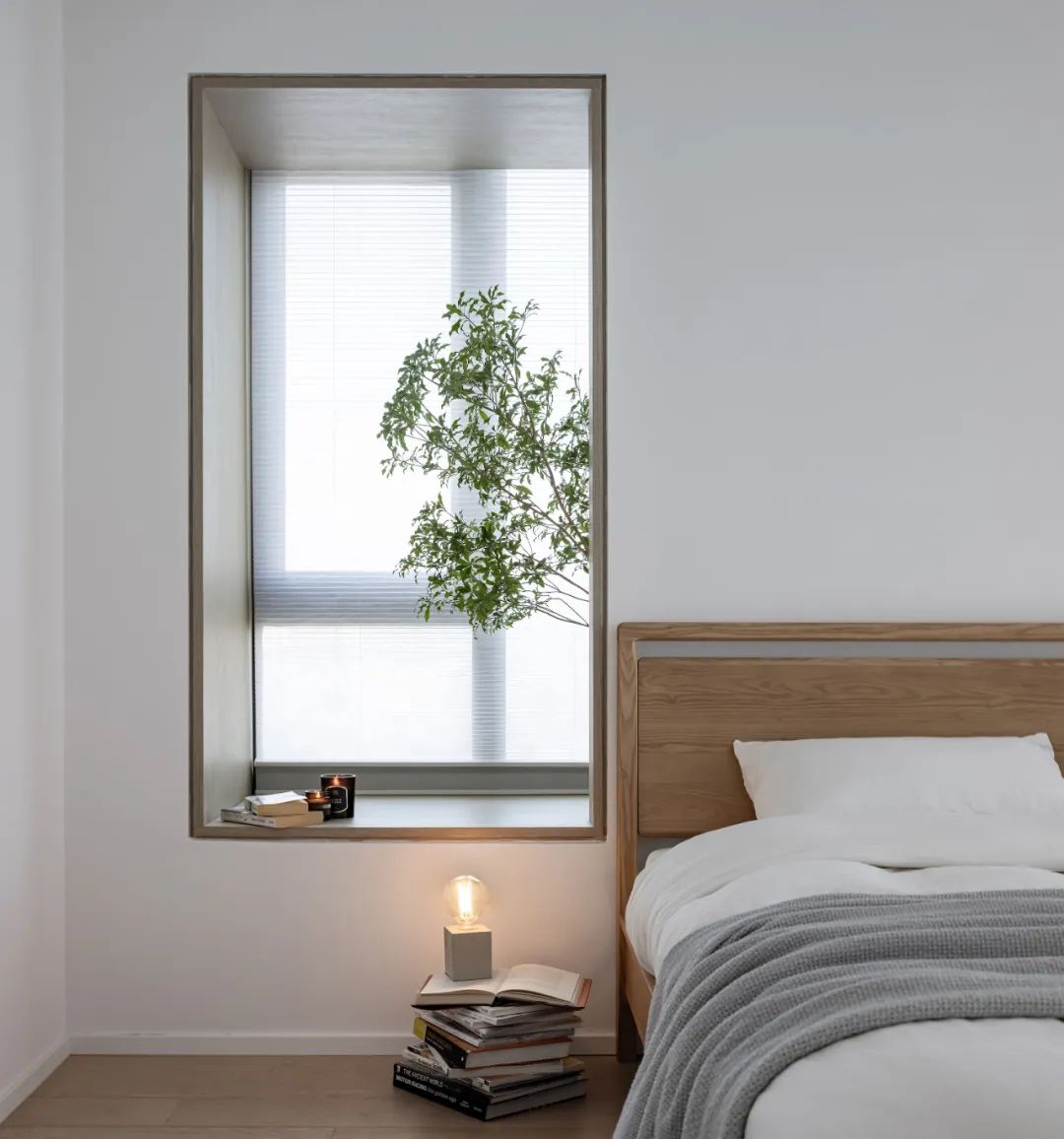 80后男人玩起浪漫，陽臺書房+LDK純凈悠閑，寵妻天花板！