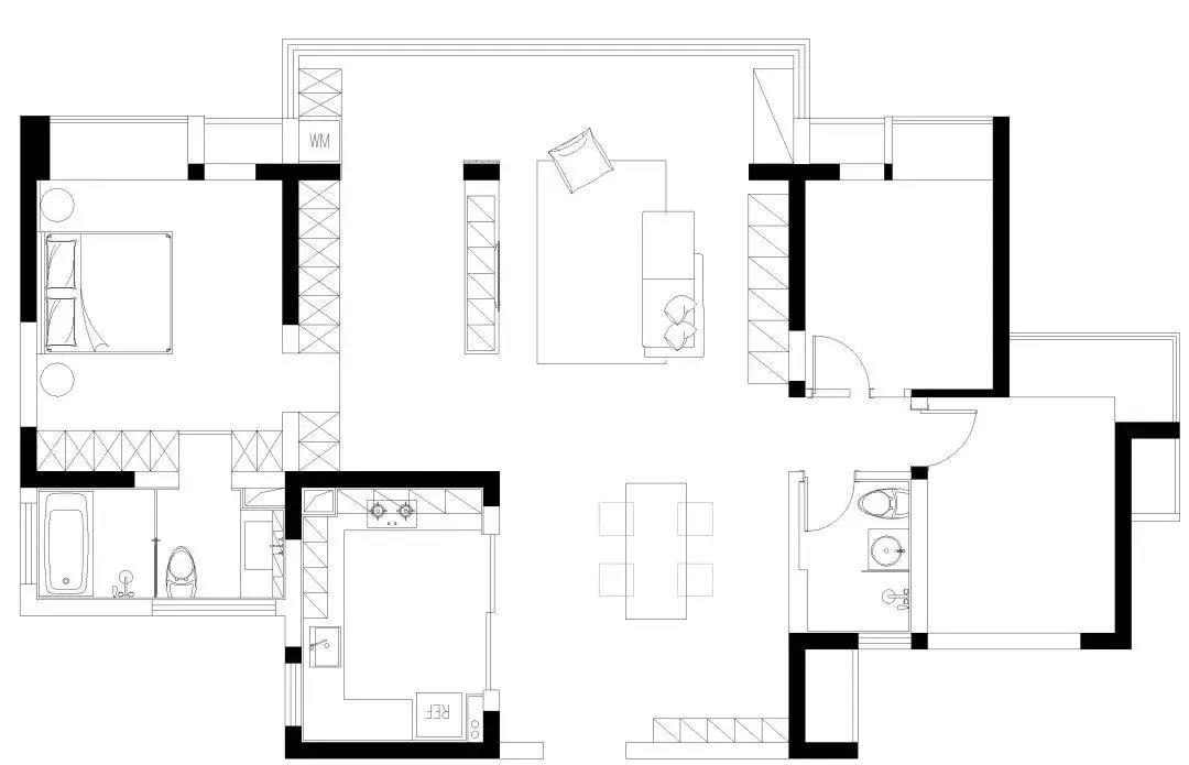 咖啡店老板巧改毛坯房“高級灰雕塑風”邊藝術邊生活