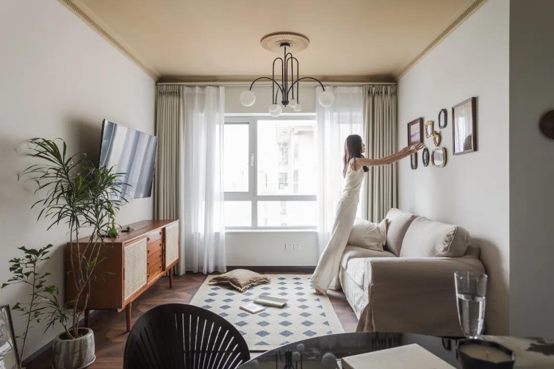 約朋友來喝下午茶，65㎡小戶型把時髦玩的溜溜的~ 