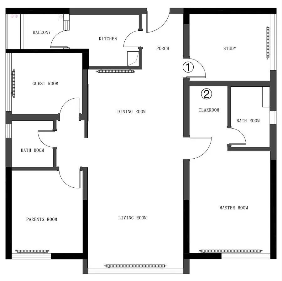 朋友非要全屋刷綠色，沒想到裝好后，堪比豪宅！	
