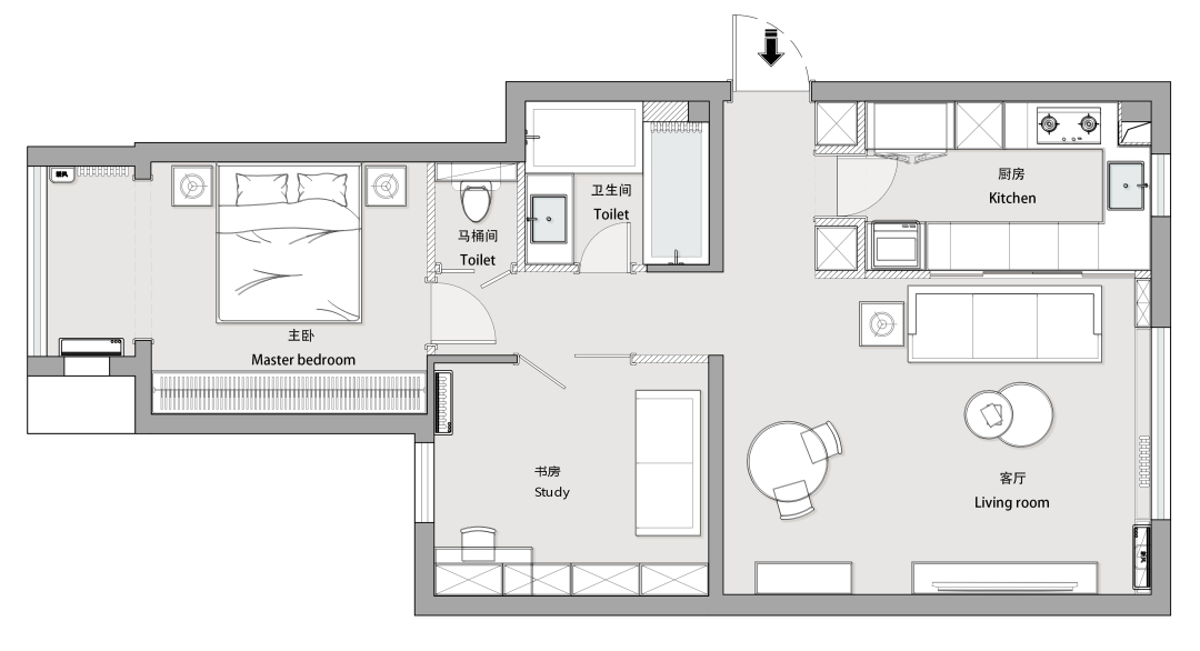穿越民國劇場品質宅，83㎡老破舊變身「古典生活館」