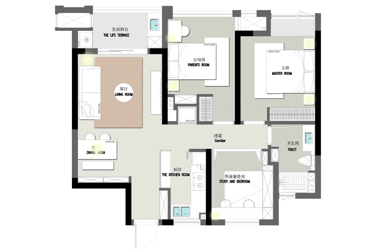 正確打開(kāi)“復(fù)古Style”，98㎡坐擁「富養(yǎng)型兒童房」	