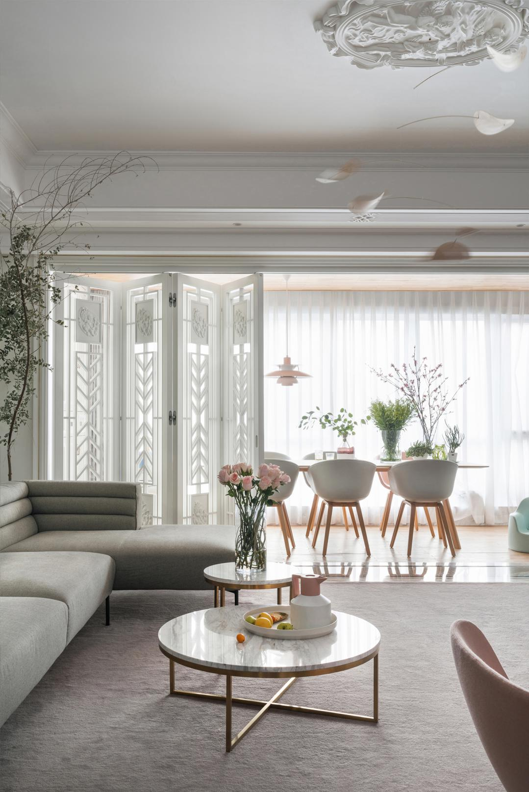  功能已達(dá)上限！設(shè)計(jì)師巧用158㎡實(shí)現(xiàn)6口之家擴(kuò)容秘技  學(xué)姐  戶型 四居室 使用面積 158㎡ 