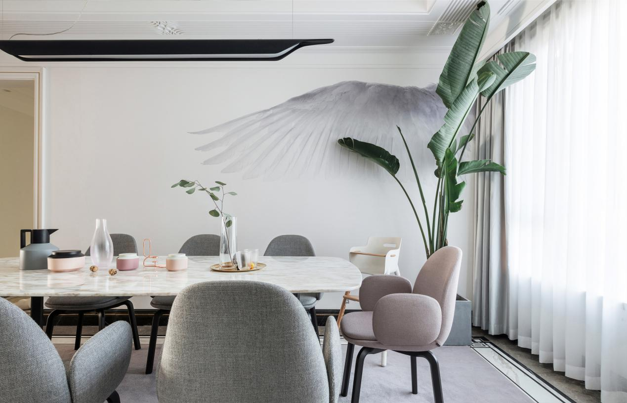  功能已達(dá)上限！設(shè)計(jì)師巧用158㎡實(shí)現(xiàn)6口之家擴(kuò)容秘技  學(xué)姐  戶型 四居室 使用面積 158㎡ 