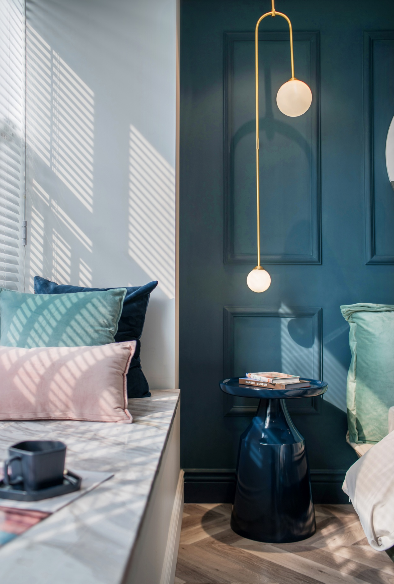 她家110㎡又藍又粉の野獸派設計，真是人間寶藏宅	