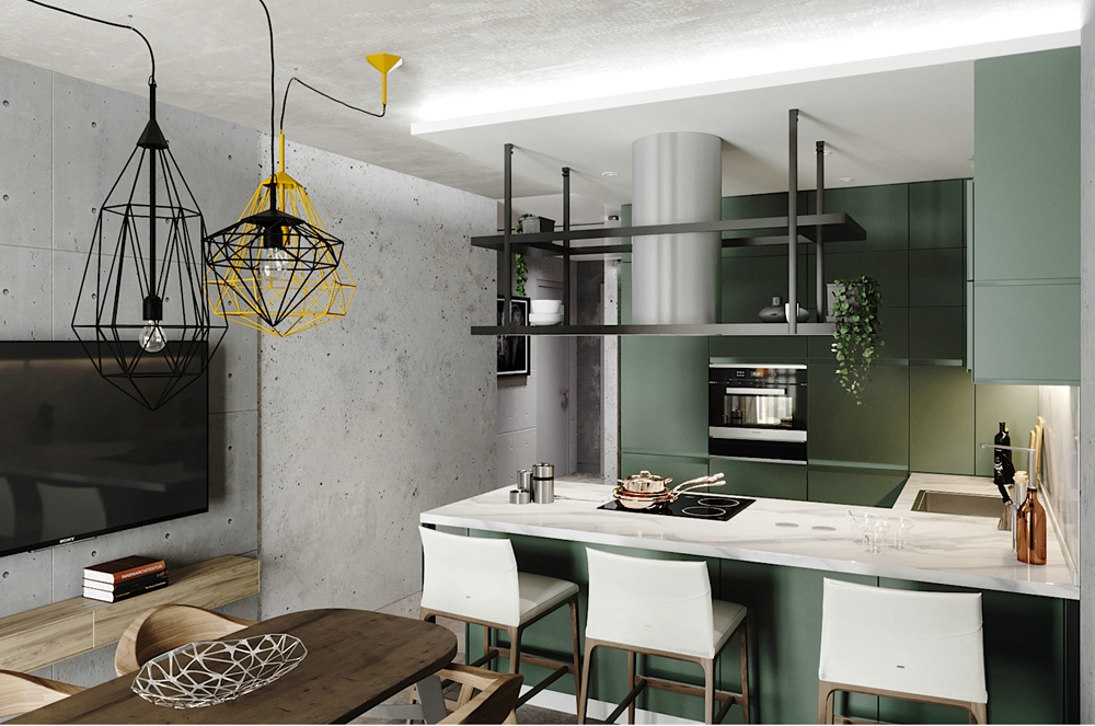 海歸夫妻“亂裝”學(xué)區(qū)房，混搭工業(yè)風(fēng)暗藏兒童游樂園