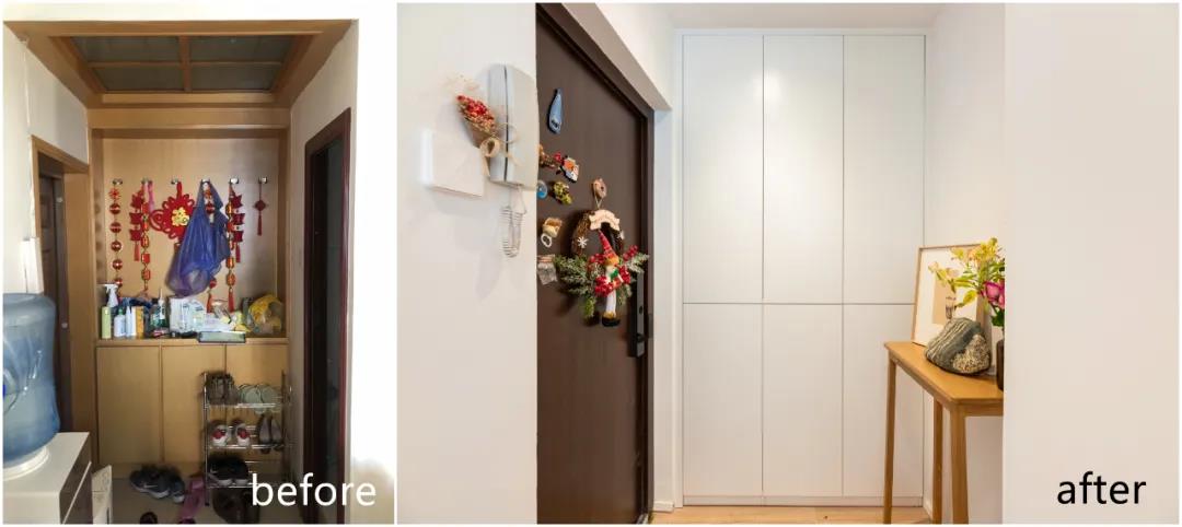 老房沒廳？80㎡三居變兩居，生活、會客、休閑面面俱到！