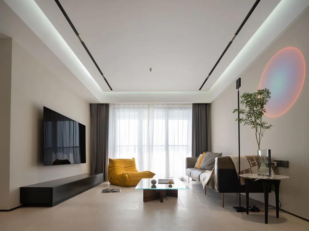 122㎡全屋高能：玄關收納/無吊頂/觀景陽臺，贊！