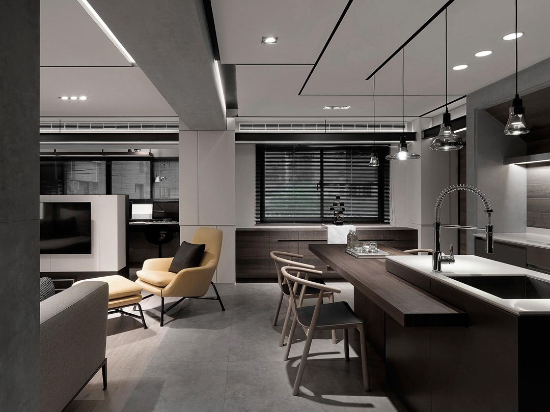 深圳這套瘋狂爆燈的潮酷119㎡，業主群都吹爆了！