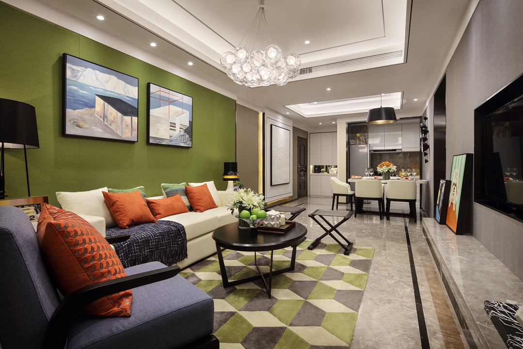 四口之家132㎡[擴(kuò)容術(shù)]，拆掉玄關(guān)墻，憋屈客廳豁然開朗！