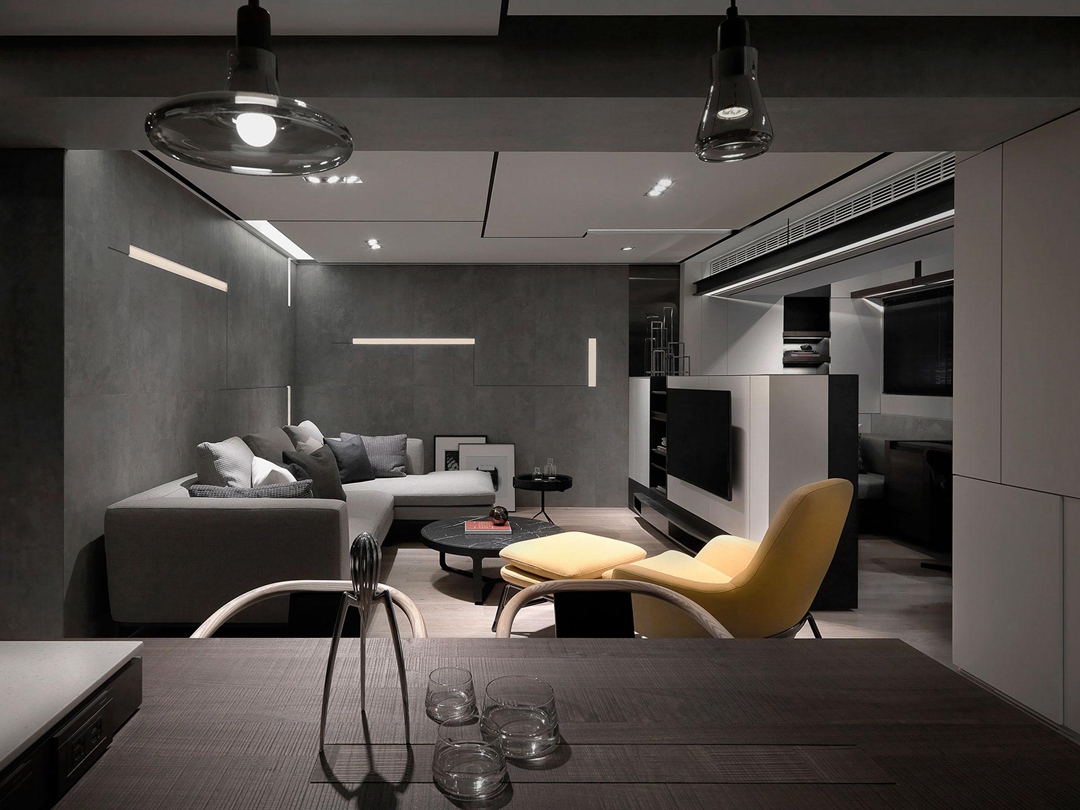 深圳這套瘋狂爆燈的潮酷119㎡，業主群都吹爆了！