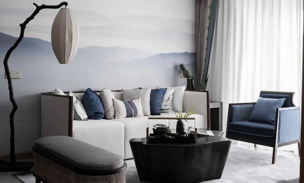 “國(guó)風(fēng)總裁”的新家，142㎡新中式三居做出獨(dú)立衣帽間，超有味