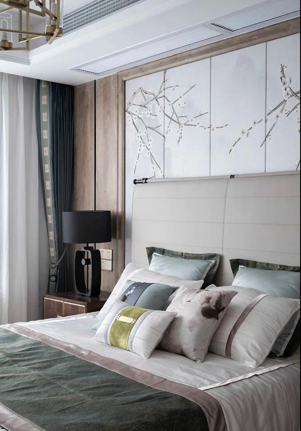 “國(guó)風(fēng)總裁”的新家，142㎡新中式三居做出獨(dú)立衣帽間，超有味