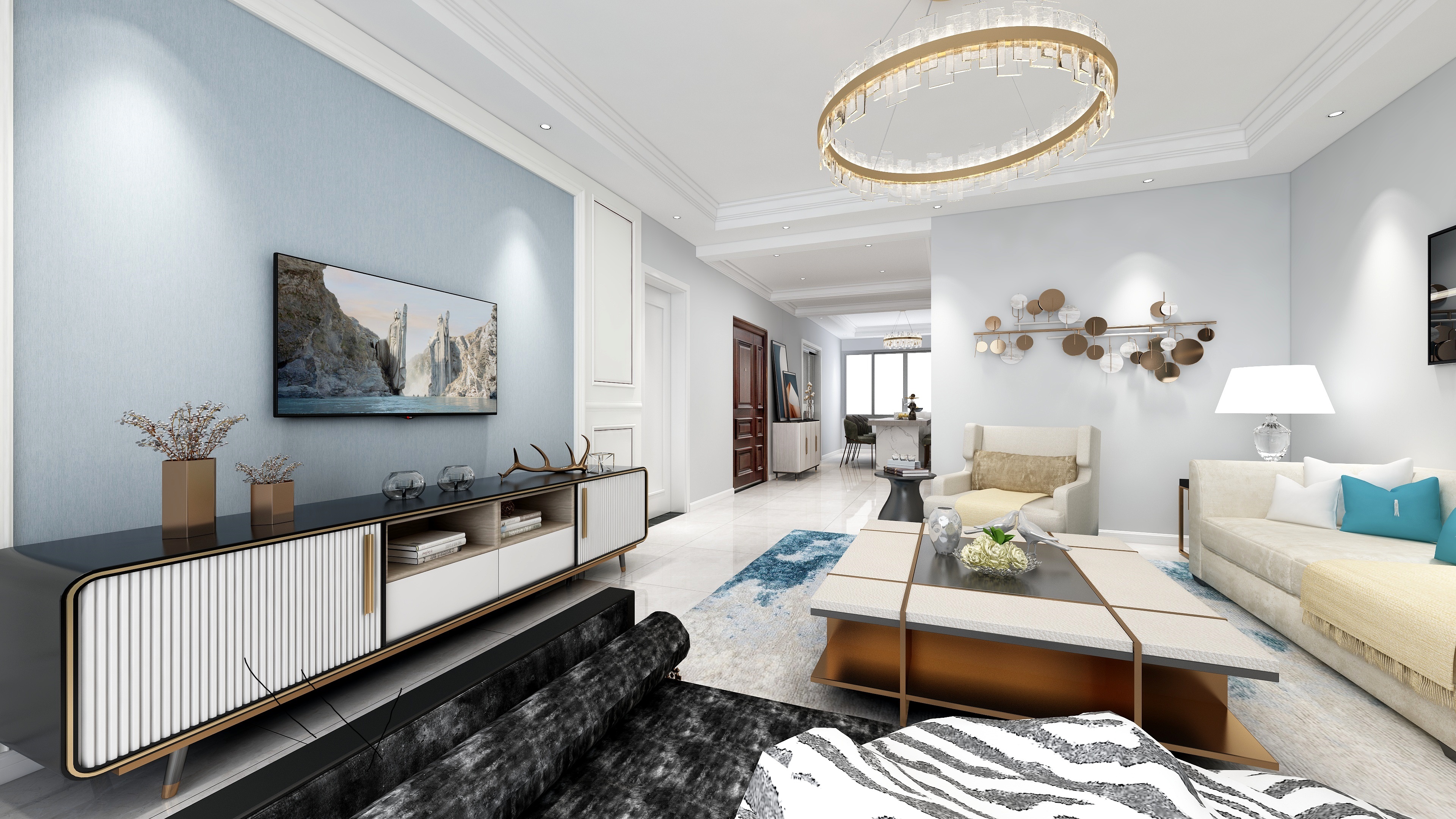 二孩家庭帶老人，四居空間規(guī)劃竟如此合理！