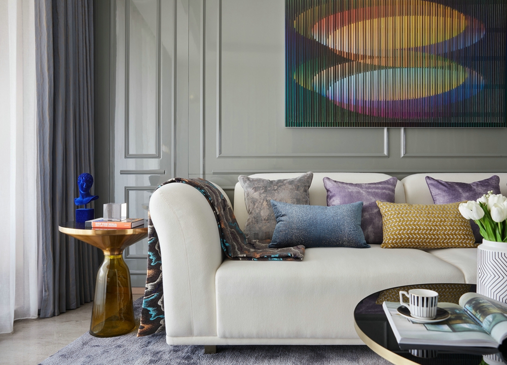 看完鄰居家輕奢風(fēng)背景墻，簡直想把我家大白墻砸了