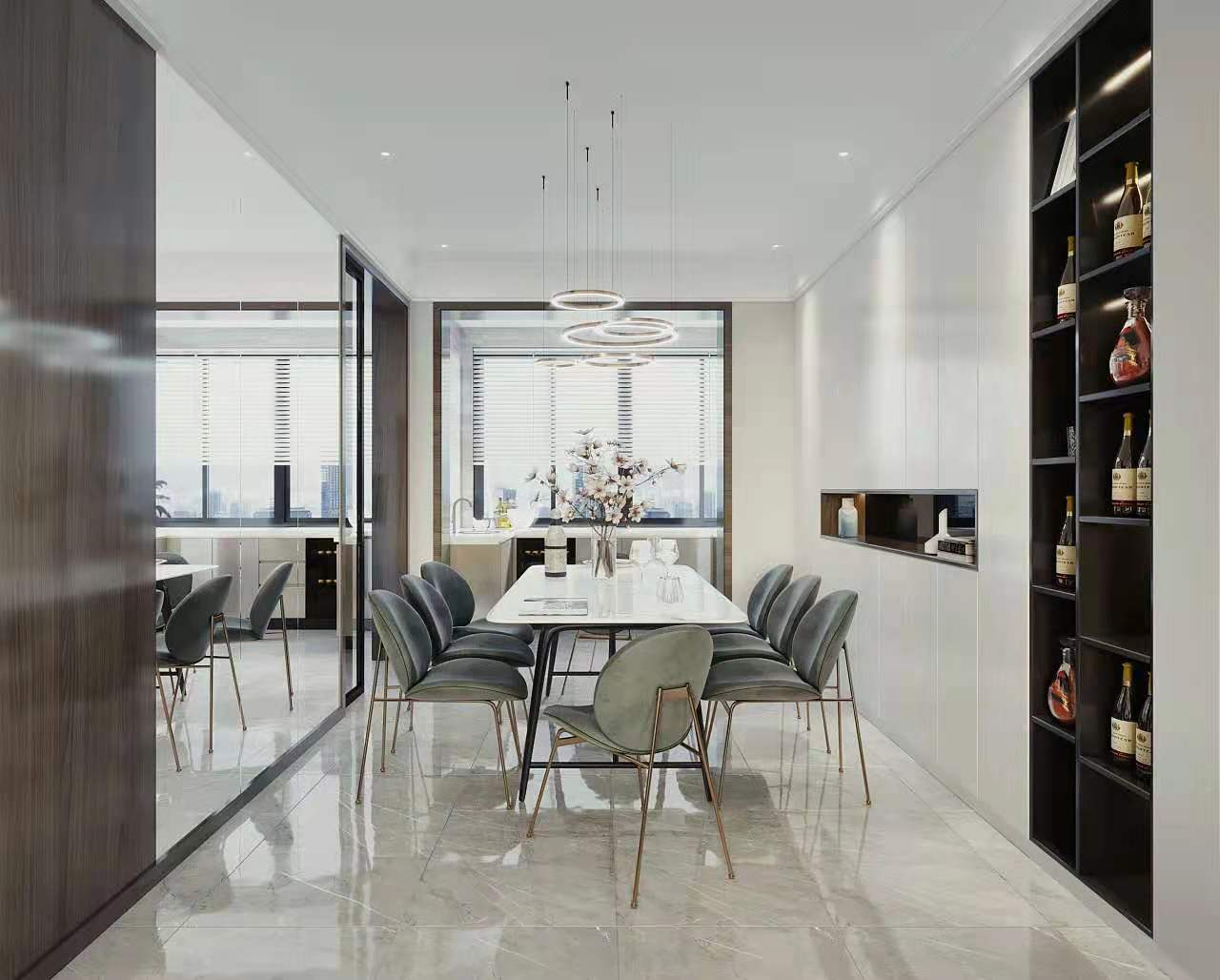 時尚達人的輕奢大兩居，簡約就是最摩登的生活