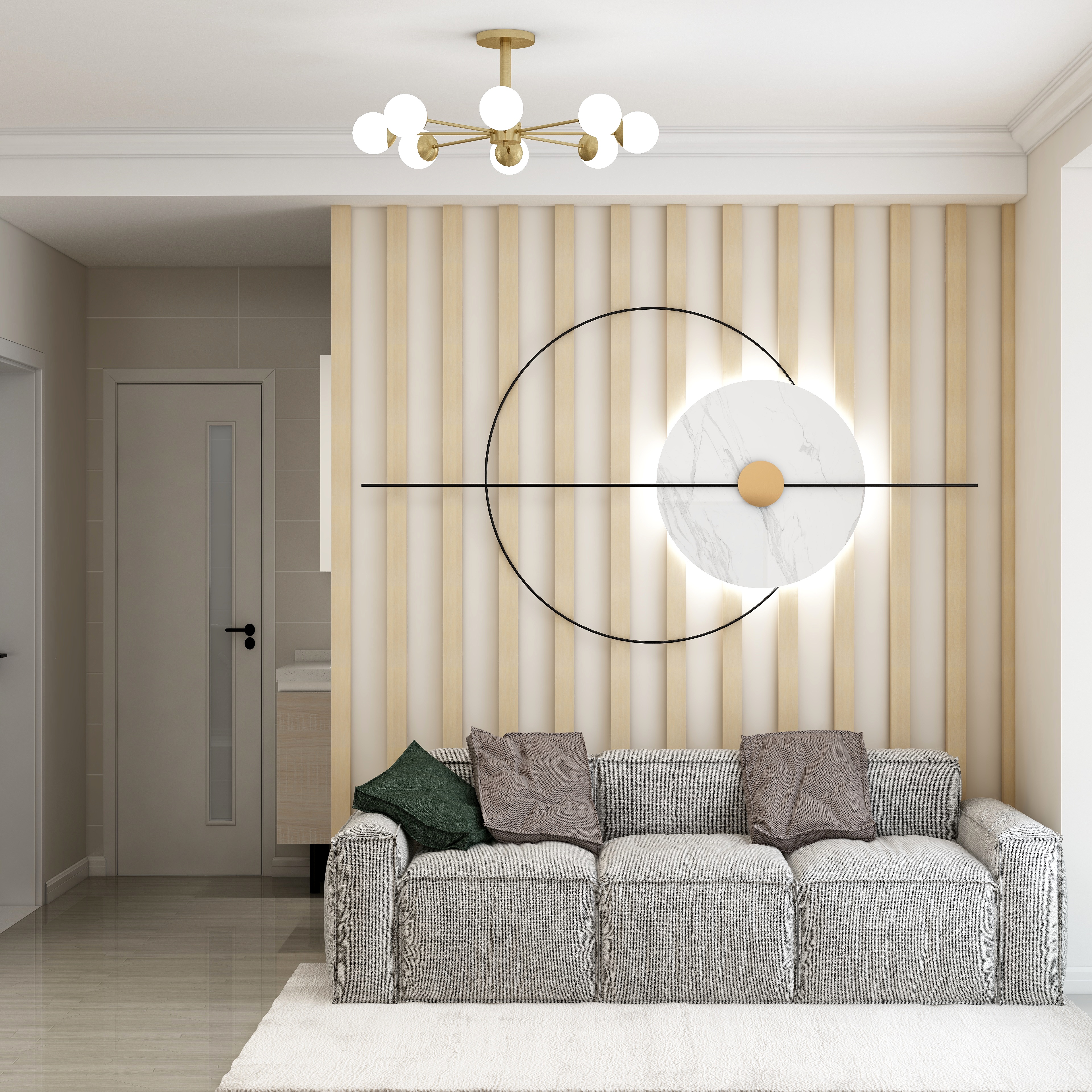 70㎡簡約兩居，清純外表下是驚人的“食量”