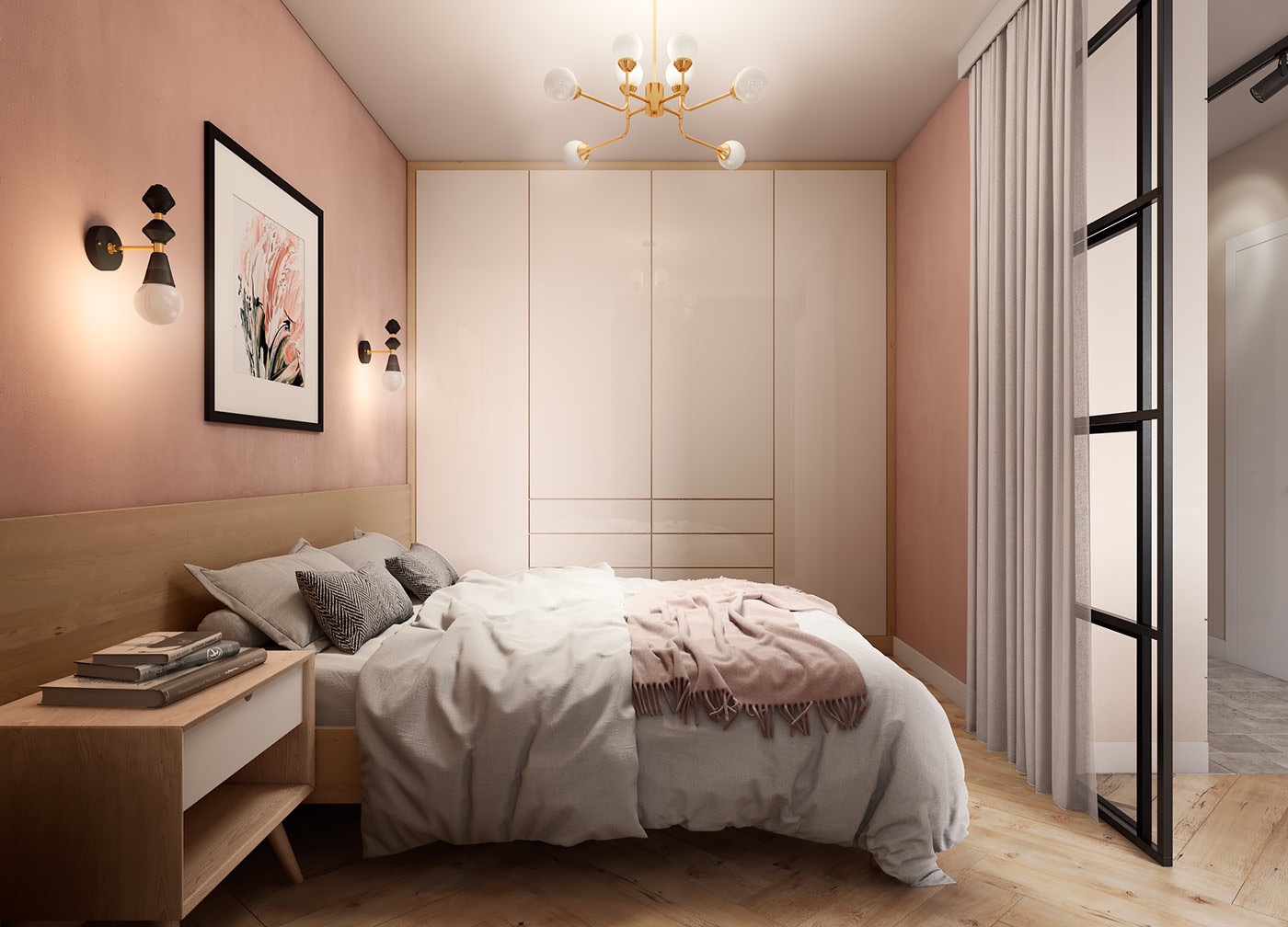 室內(nèi)光線昏暗怎么辦，不如試試玻璃全屋，這套輕奢簡(jiǎn)約宅火了	