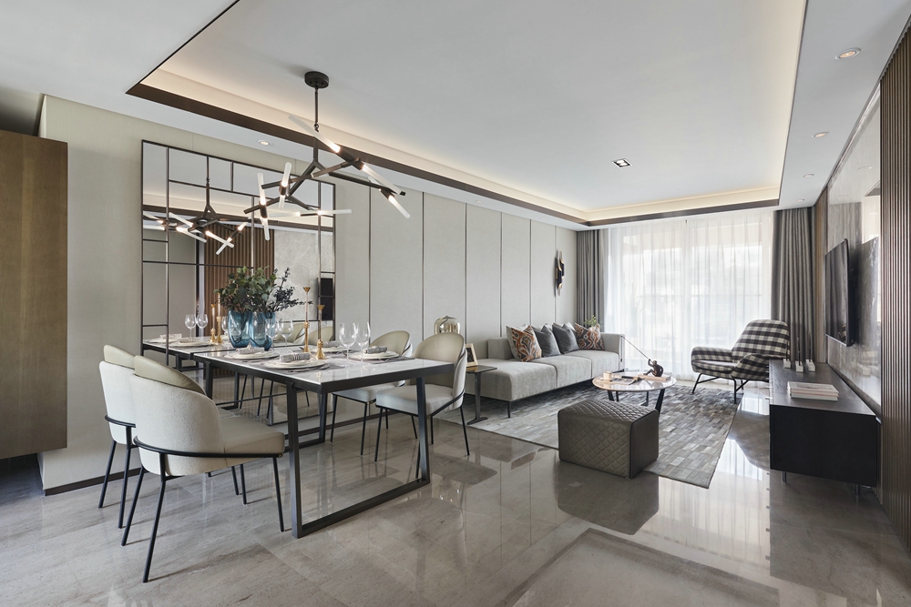 老公斷言97㎡裝不成輕奢風，進門后他不說話了