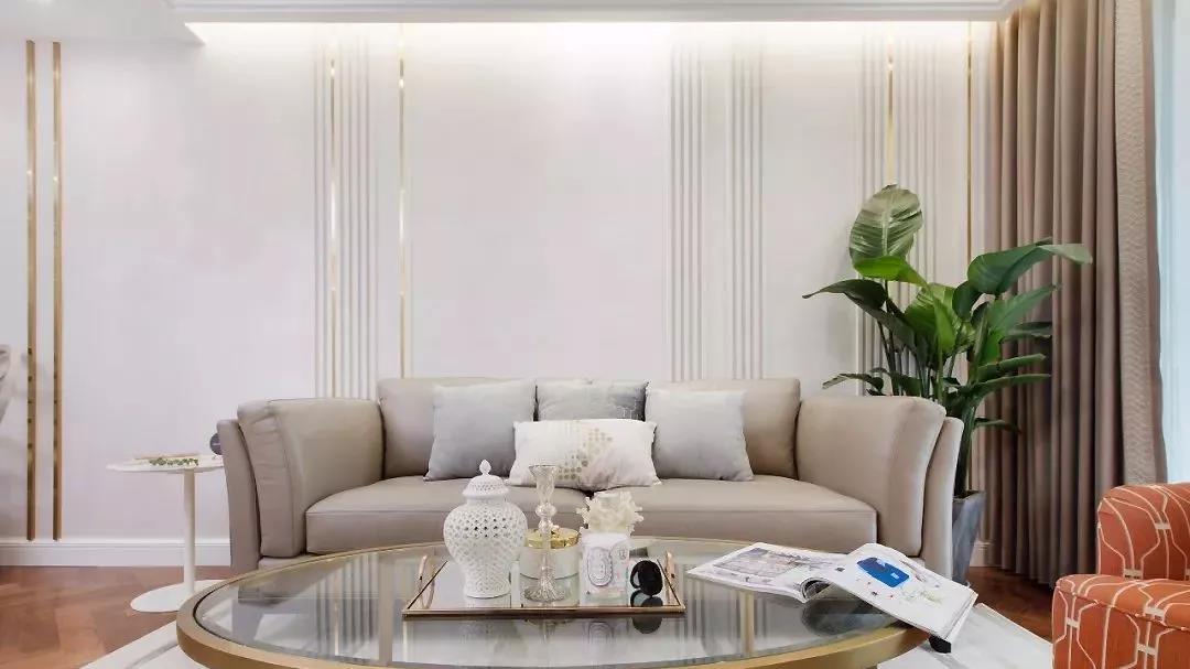 衣帽間內(nèi)藏書(shū)房，這套成都95㎡美式婚房，給滿分！