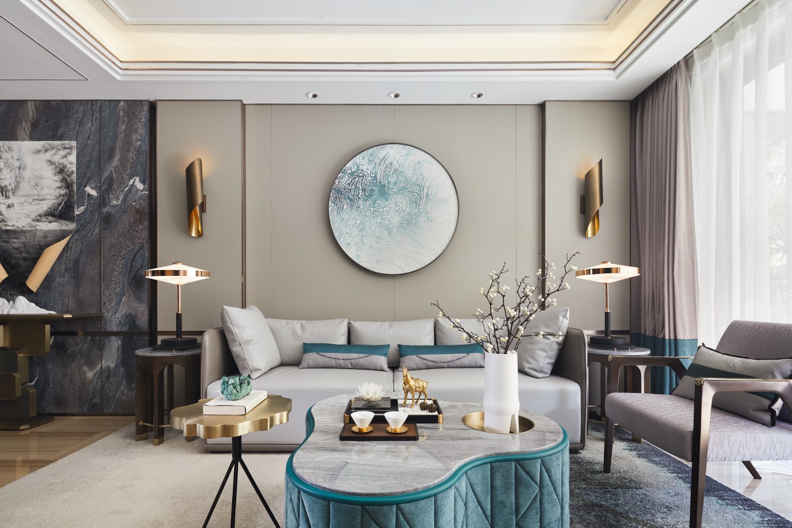 抄作業(yè)！130㎡夢(mèng)幻輕奢宅美不勝收，你想要的全在她家！