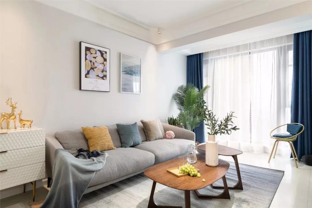 一娃一寵丨她家115㎡馬卡龍色系北歐宅，又美又實用