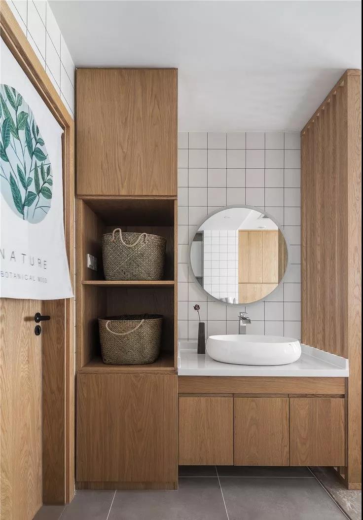 成都105㎡原木二人居|家庭影院、客廳飄窗、獨立茶室，清新又精致！