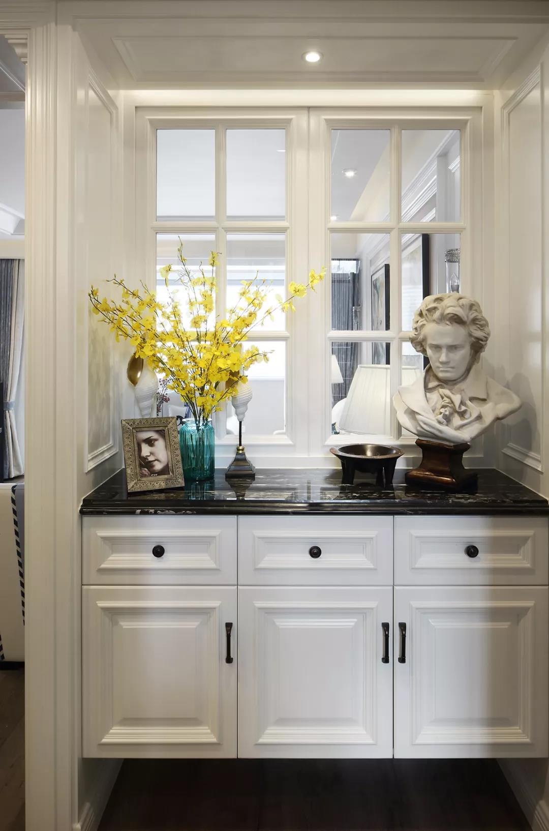 超時髦美式120㎡廣州老房，玩的都是大戶型標配