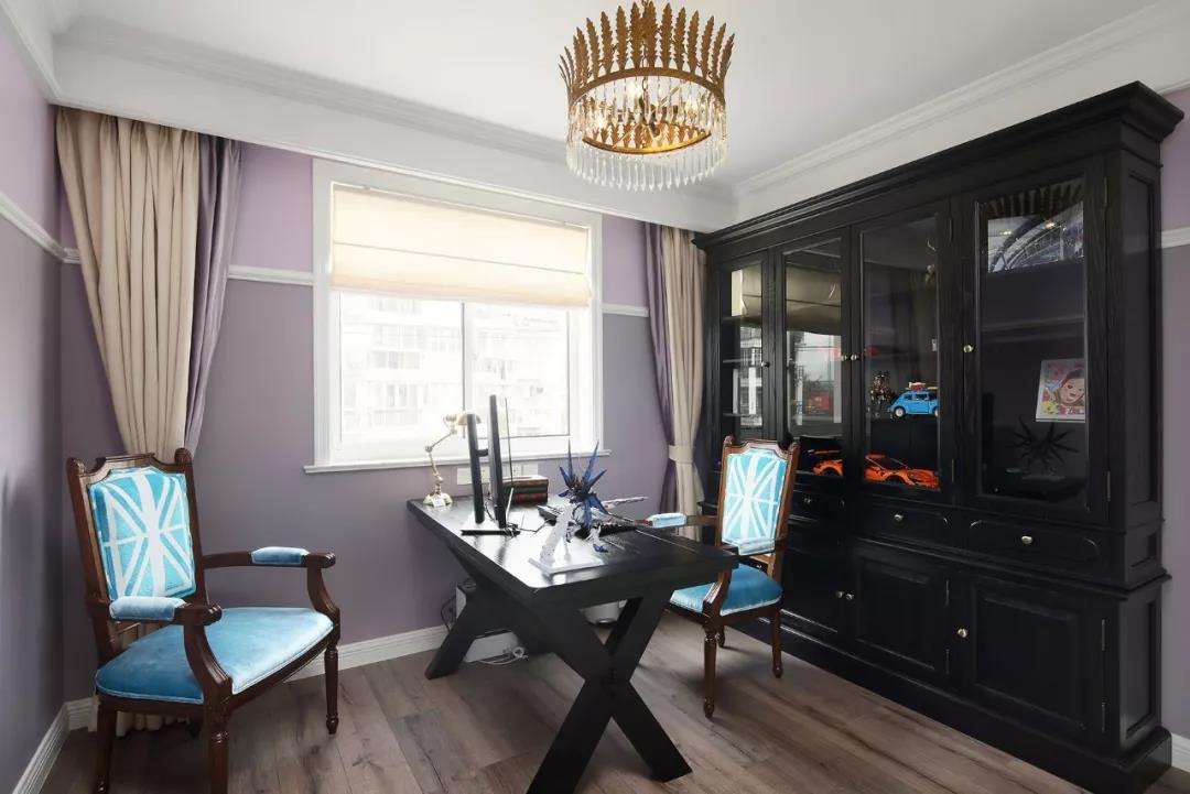 超時髦美式120㎡廣州老房，玩的都是大戶型標配