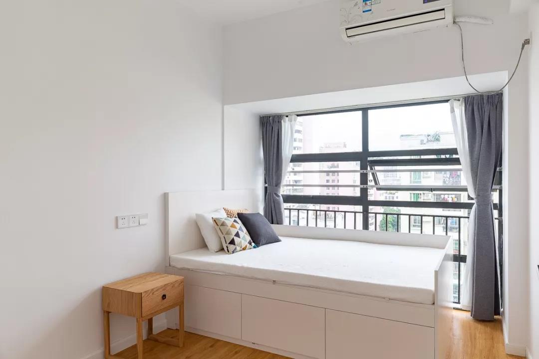 廣州97㎡老房逆襲記|書房搬進臥室，每1㎡都不浪費