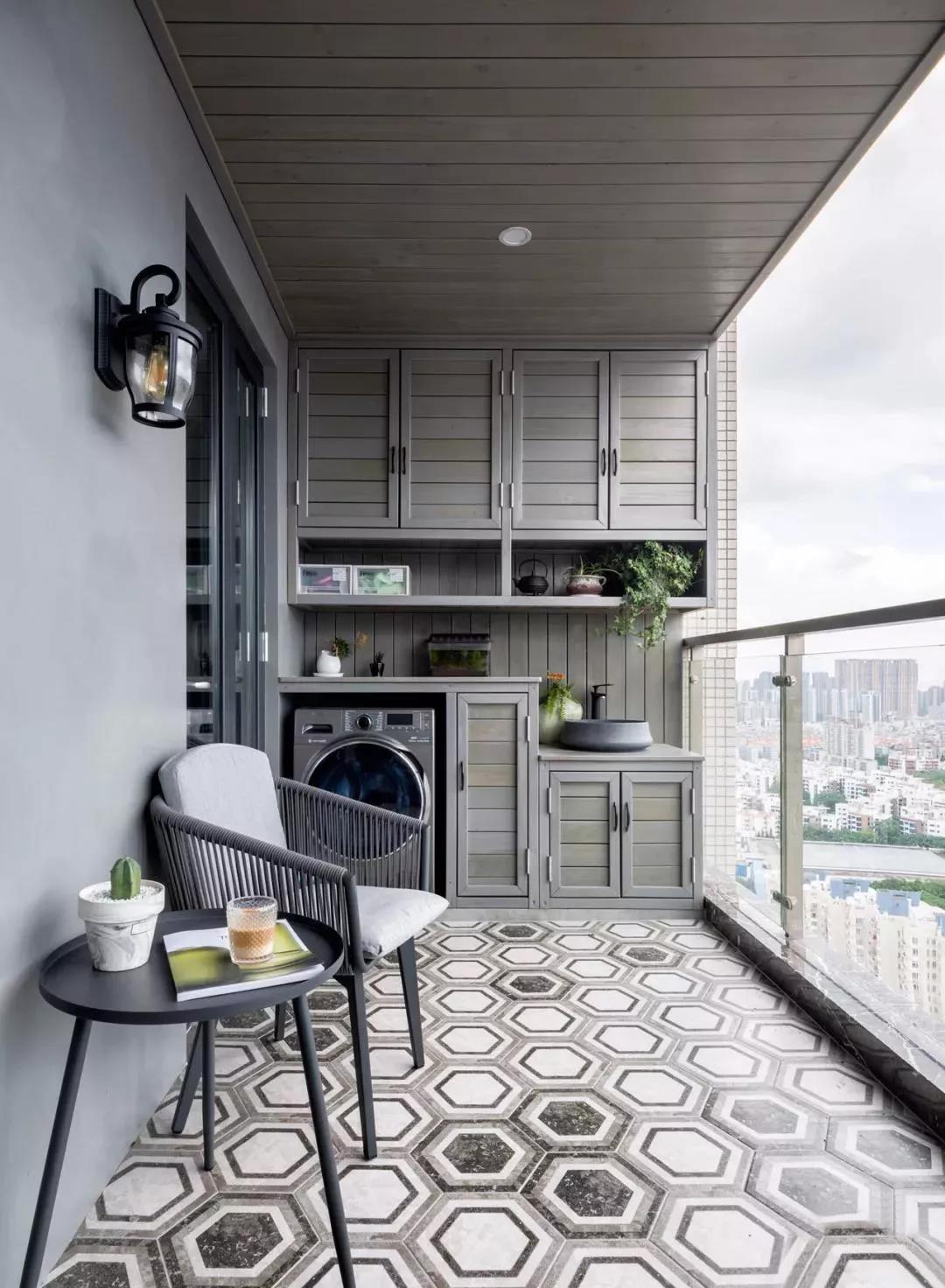 花園陽臺+閱讀式客廳 新晉奶爸13萬實現(xiàn)妻子輕奢美式夢