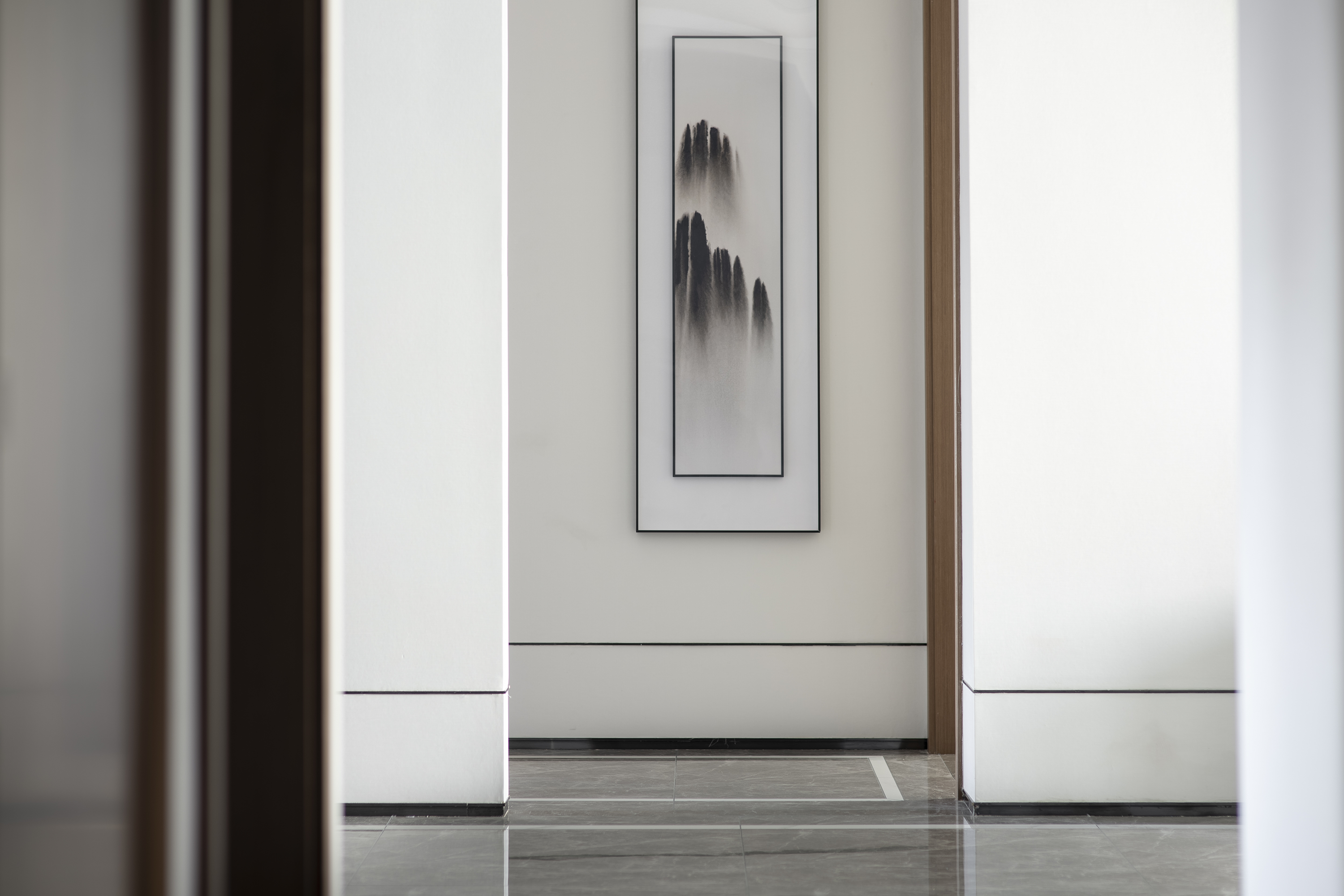 蘇州115㎡新中式兩居，黑白灰點綴孔雀綠，從客廳美到臥室！