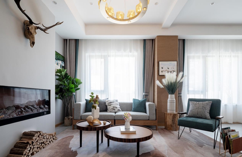 399㎡混搭別墅，打造現(xiàn)代北歐優(yōu)雅格調(diào)，一整層的休閑娛樂區(qū)出乎意料的獨特！