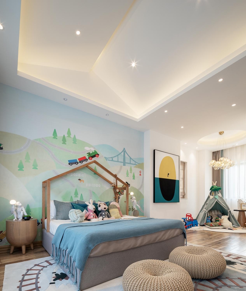 399㎡混搭別墅，打造現(xiàn)代北歐優(yōu)雅格調(diào)，一整層的休閑娛樂區(qū)出乎意料的獨特！