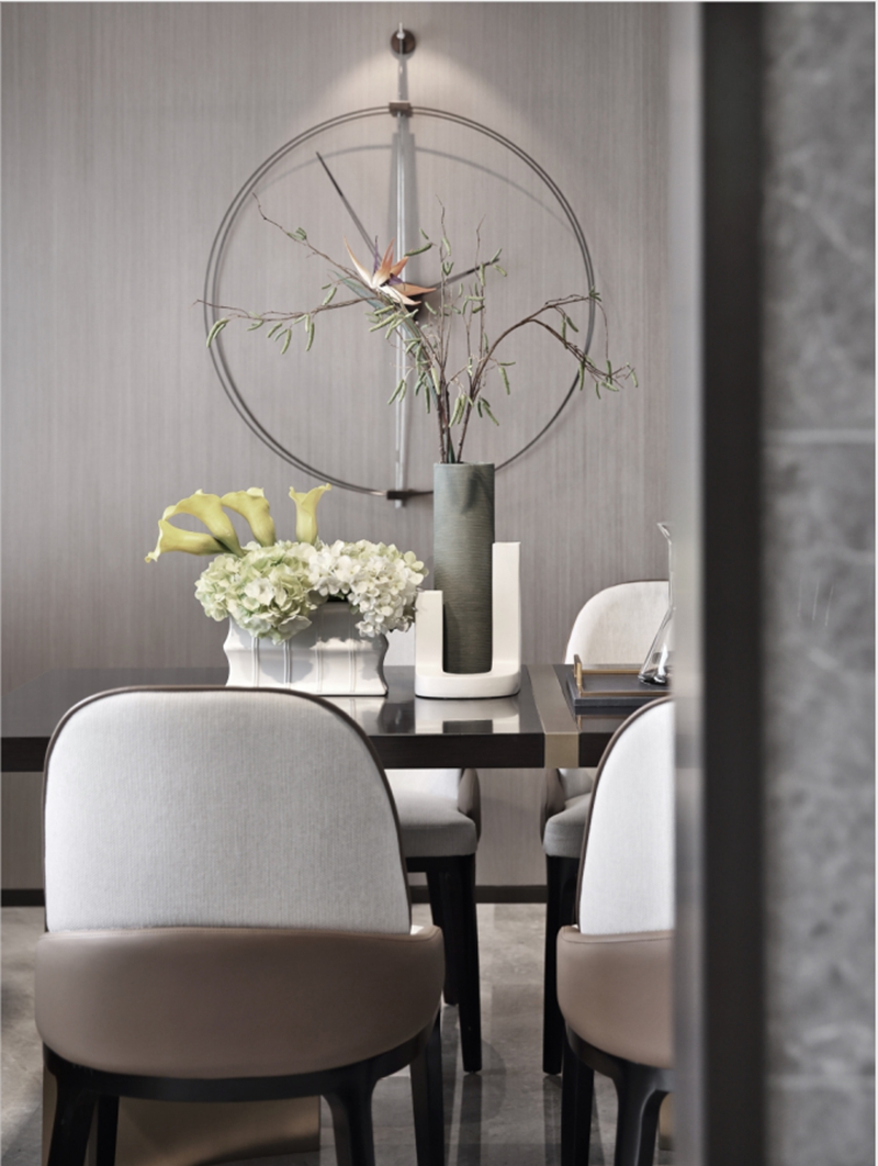 灰色調譜寫優雅風情，精致擺件演繹輕奢時尚，這樣的輕奢風讓人移不開眼～