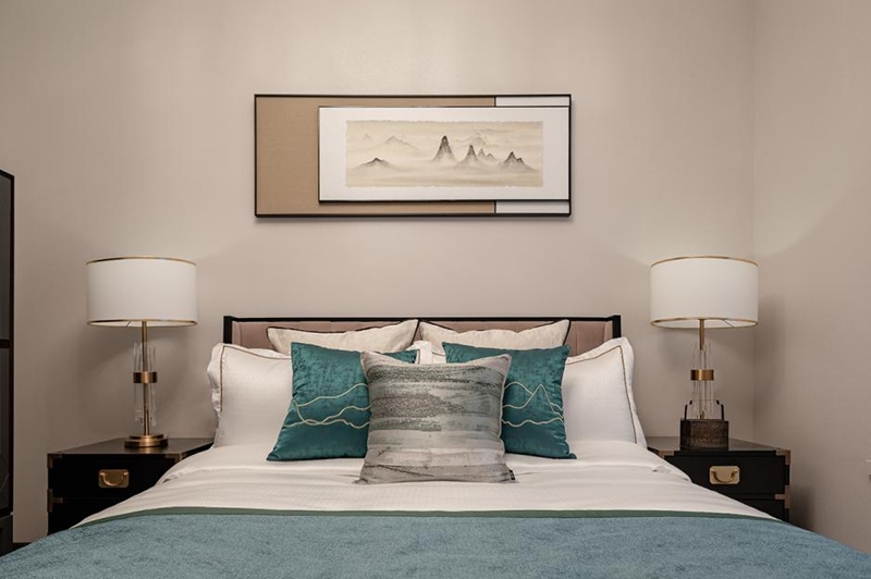 179㎡輕奢新中式，時尚與藝術感并存，品味禪意人生