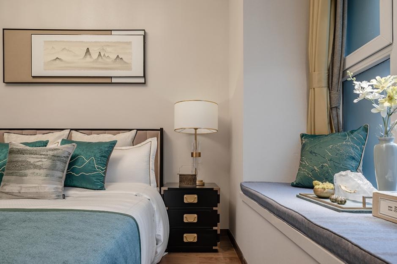 179㎡輕奢新中式，時尚與藝術感并存，品味禪意人生