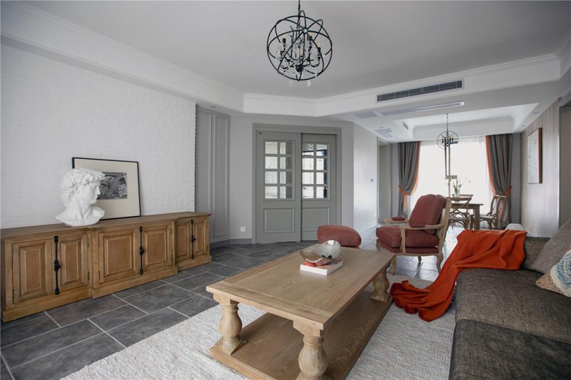 148㎡里的美式現代兩居室，以質樸的方式訴說格調的生活