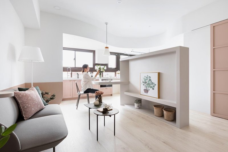 有溫度無負擔，這個45㎡的“素顏”小屋，你愛了嗎？